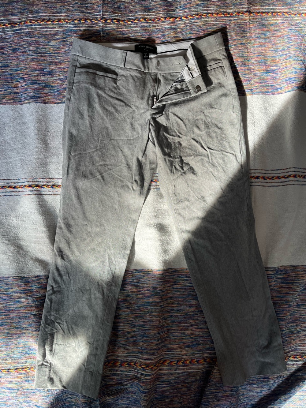 Banana Republic Light Gray Sloan Dress Pants - Women’s Petite 6